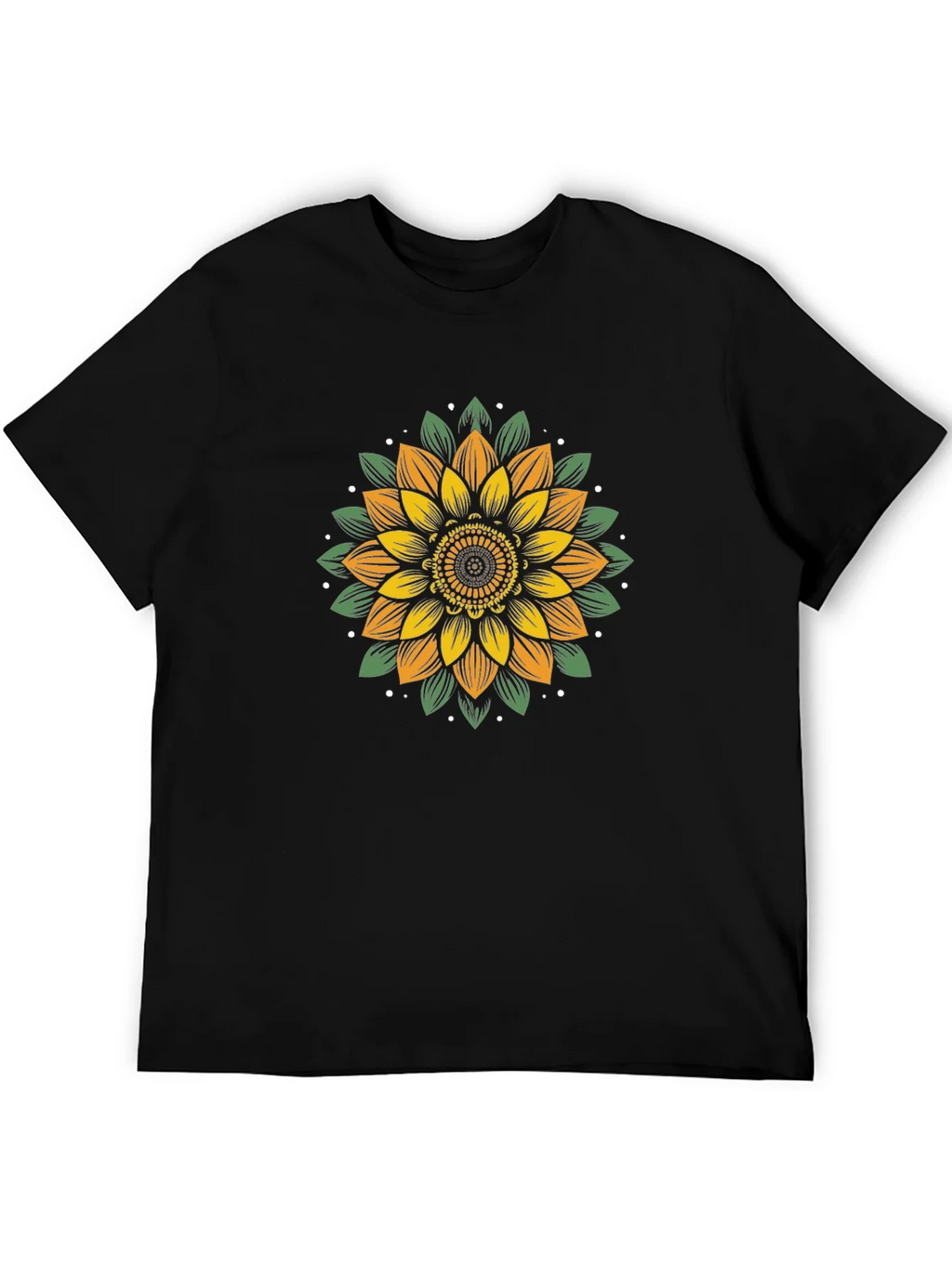 Sunflower Graphic Tee - Black product image 5