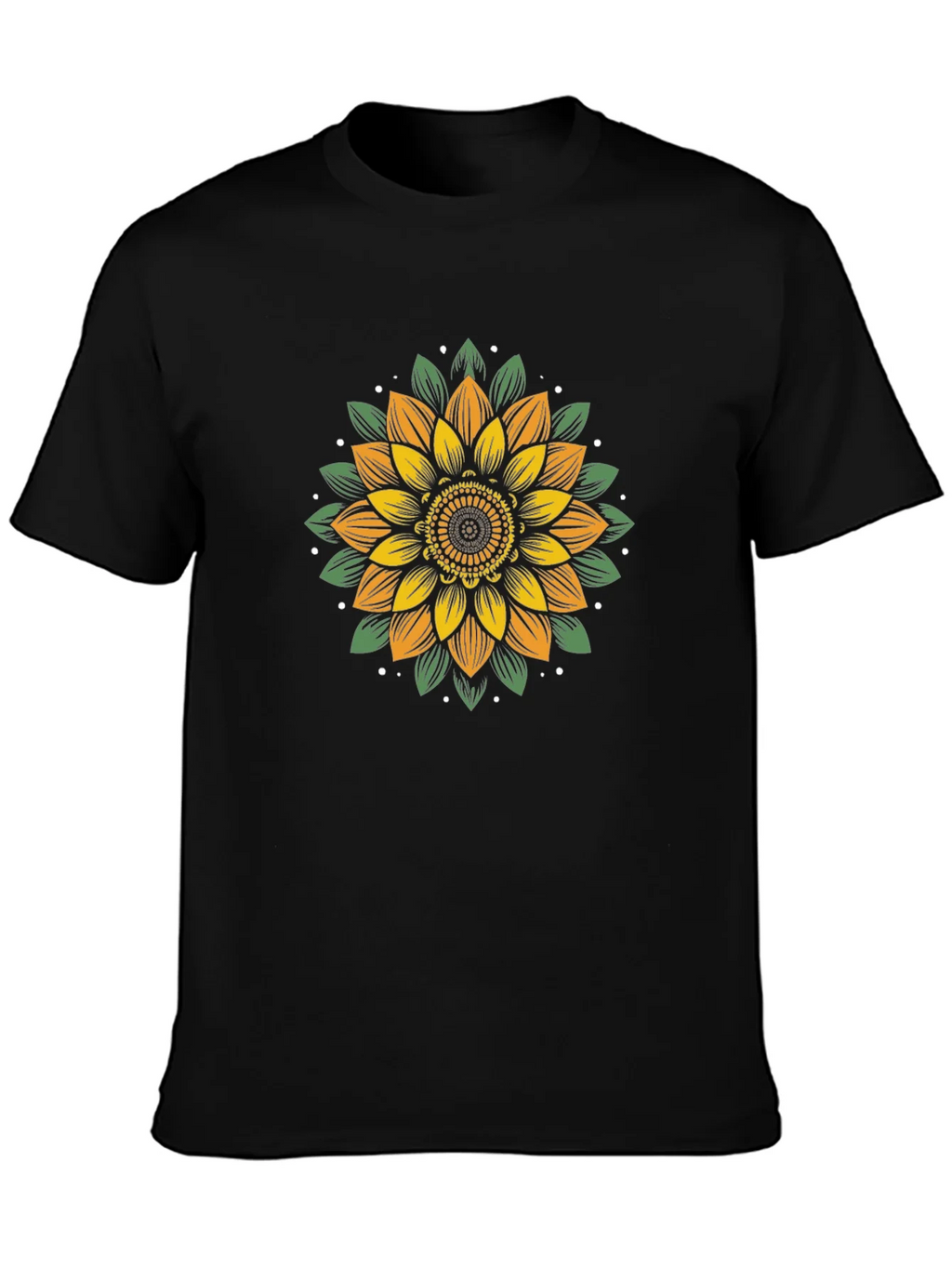 Sunflower Graphic Tee - Black product image 3