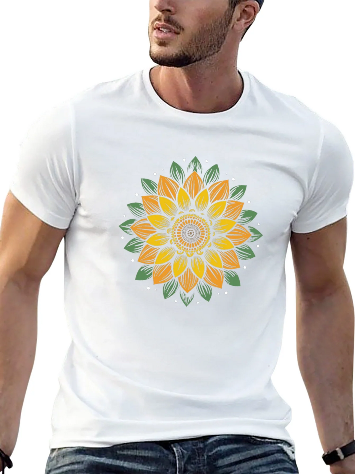 Sunflower Graphic Tee - Black product image 12