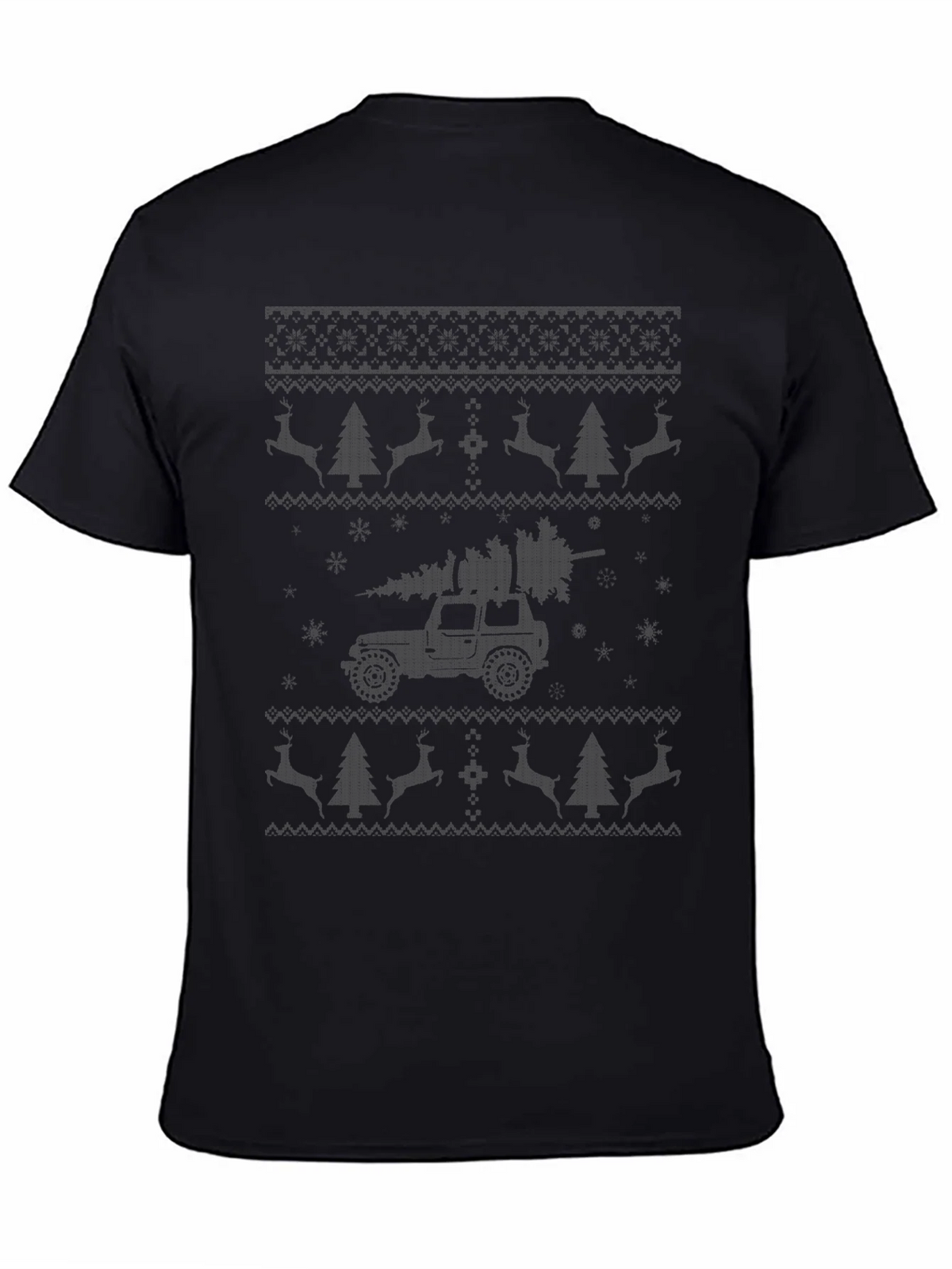 Christmas Jeep Tree T-Shirt product image 3