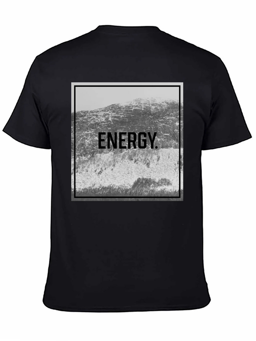 Energy Mountain Graphic Tee - Black product image 4