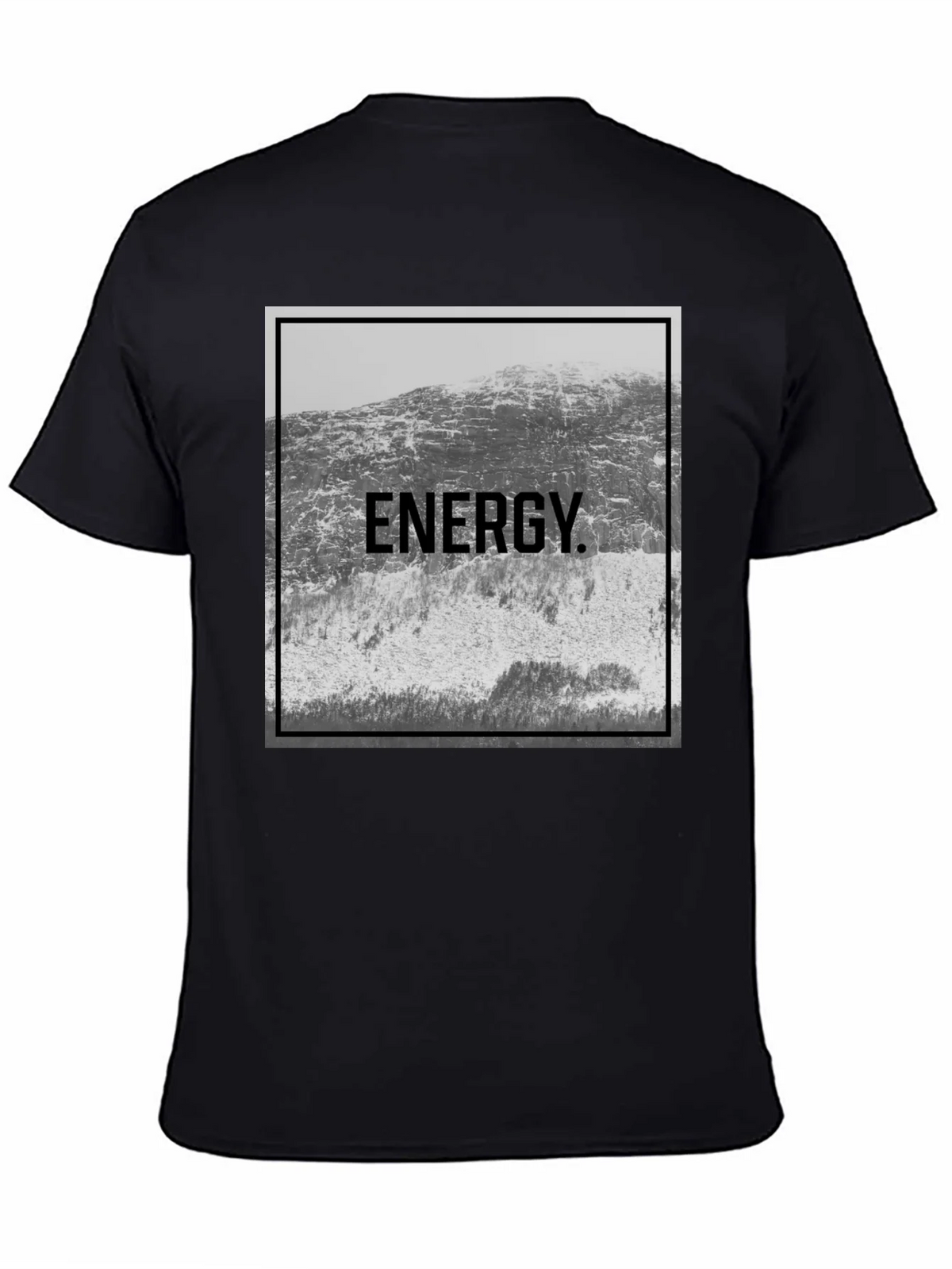 Energy Mountain Graphic Tee - Black product image 4