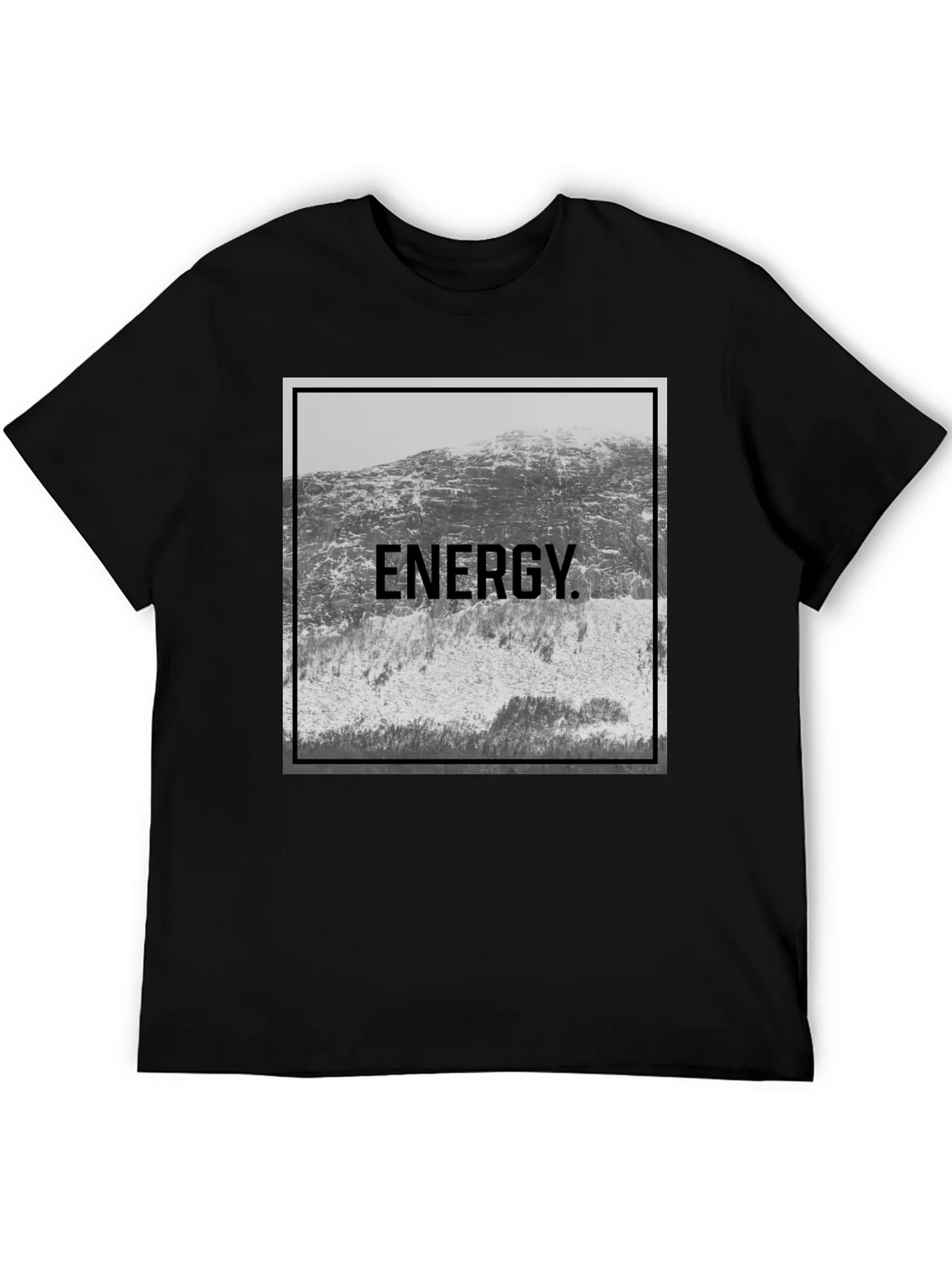 Energy Mountain Graphic Tee - Black product image 5