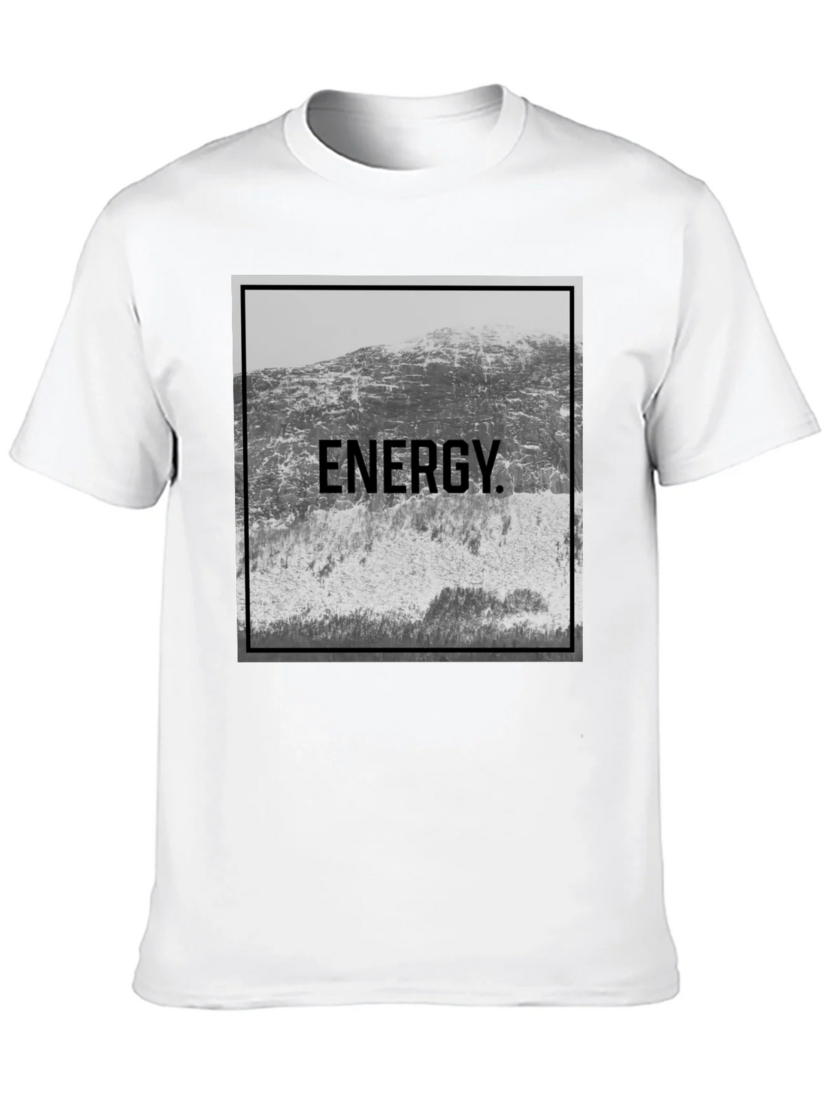 Energy Mountain Graphic Tee - Black product image 9