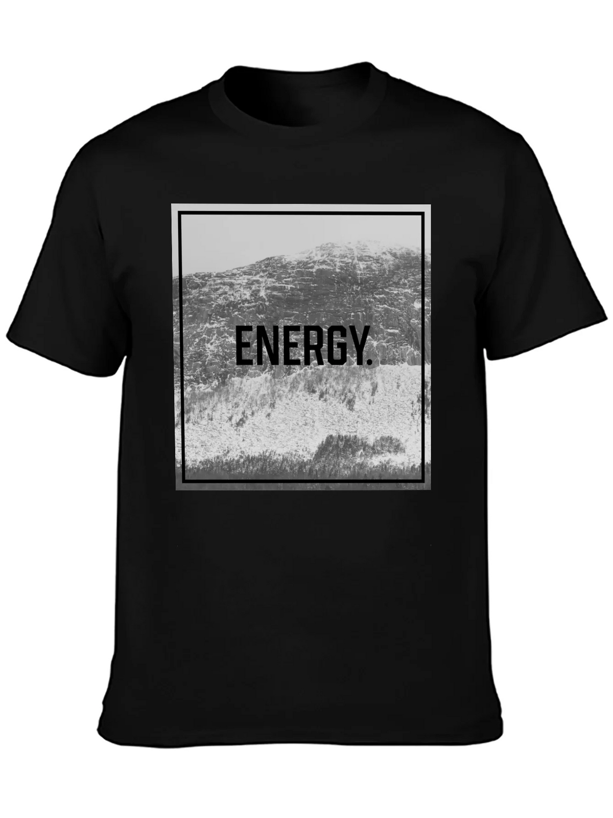 Energy Mountain Graphic Tee - Black product image 3