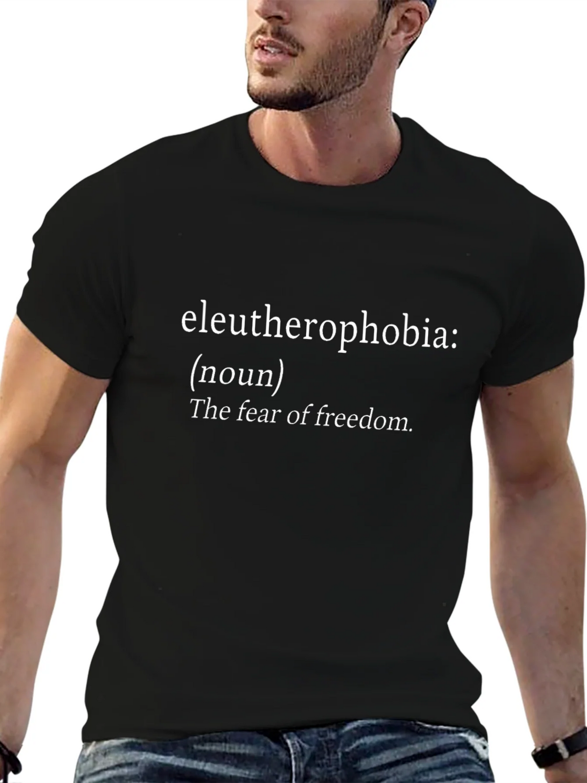 Eleutherophobia T-Shirt - Fear of Freedom Tee product image 6