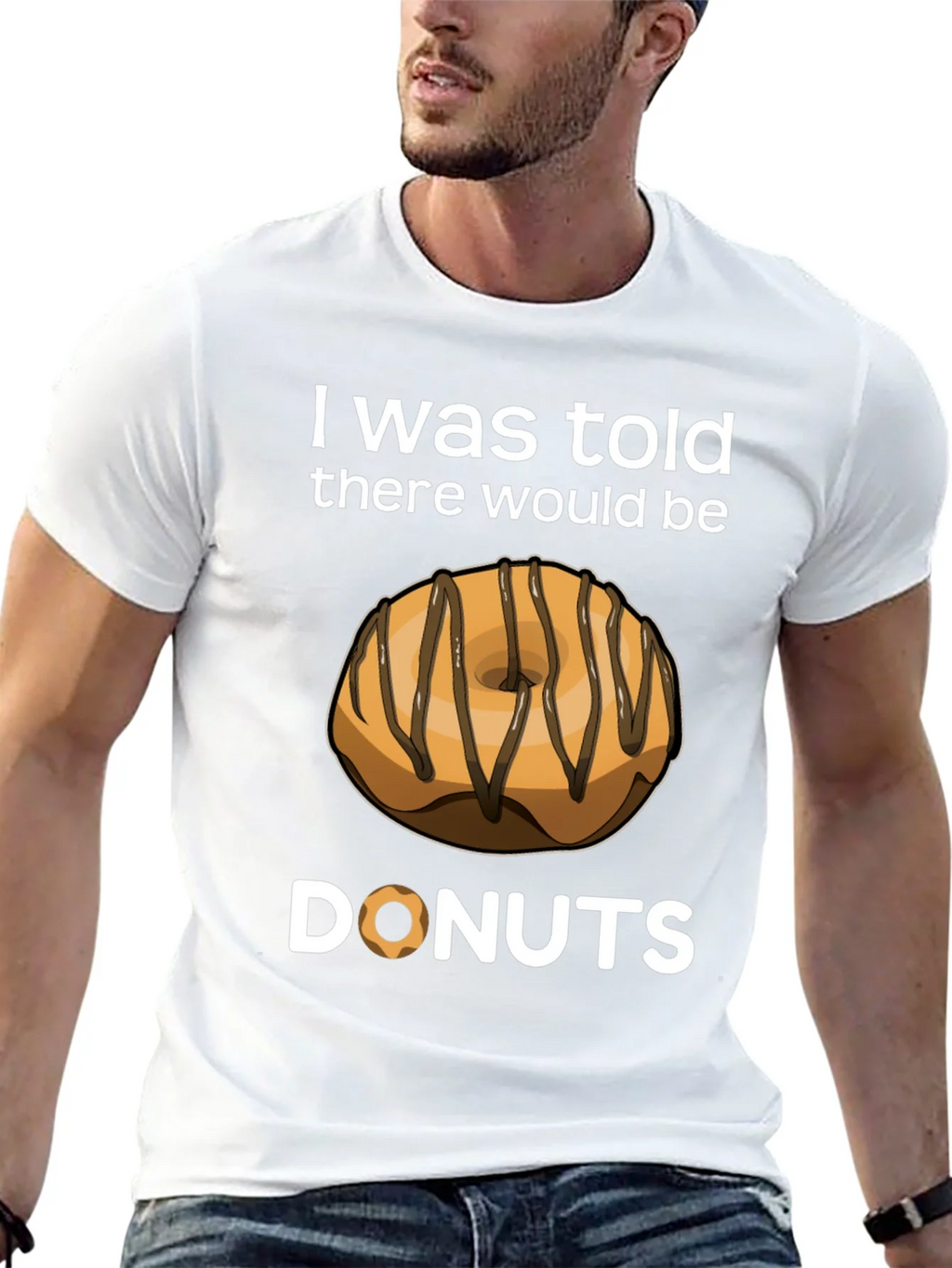 I Was Told There Would Be Donuts T-Shirt product image 12