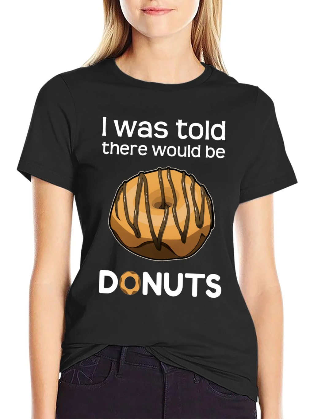 I Was Told There Would Be Donuts T-Shirt product image 2