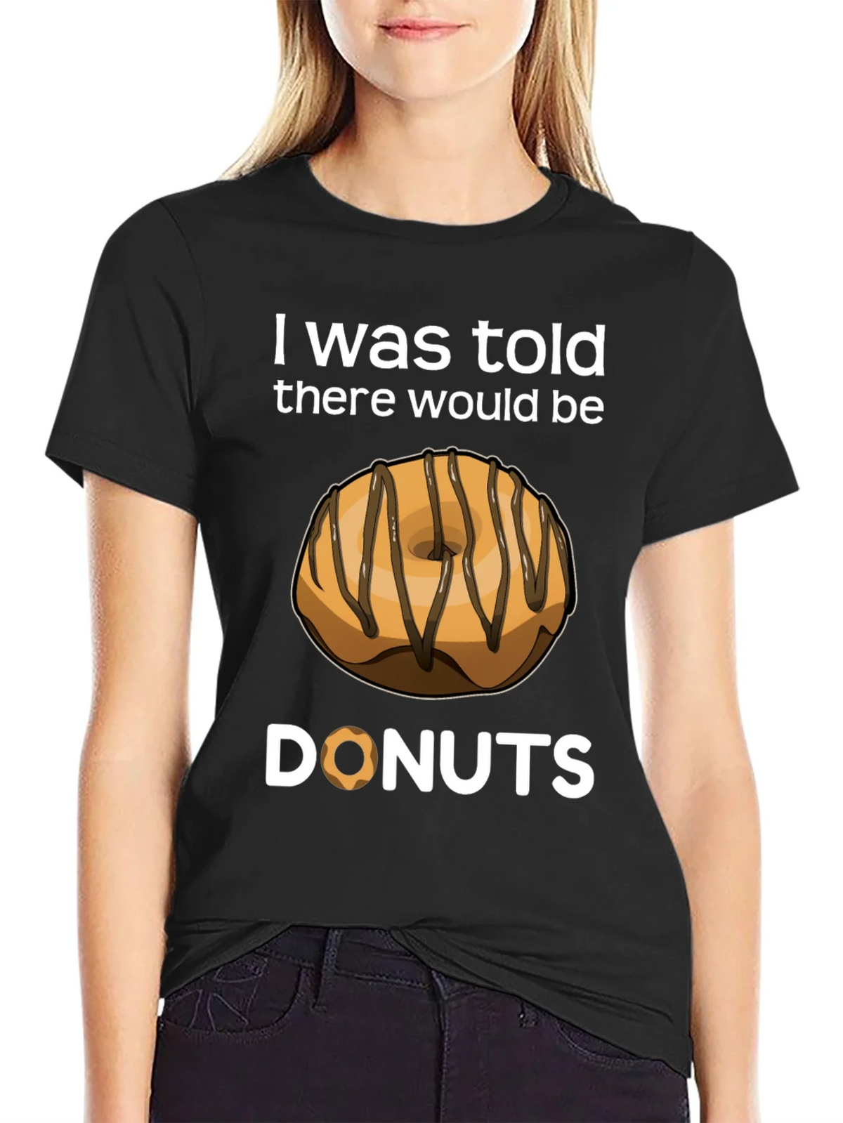 I Was Told There Would Be Donuts T-Shirt product image 2
