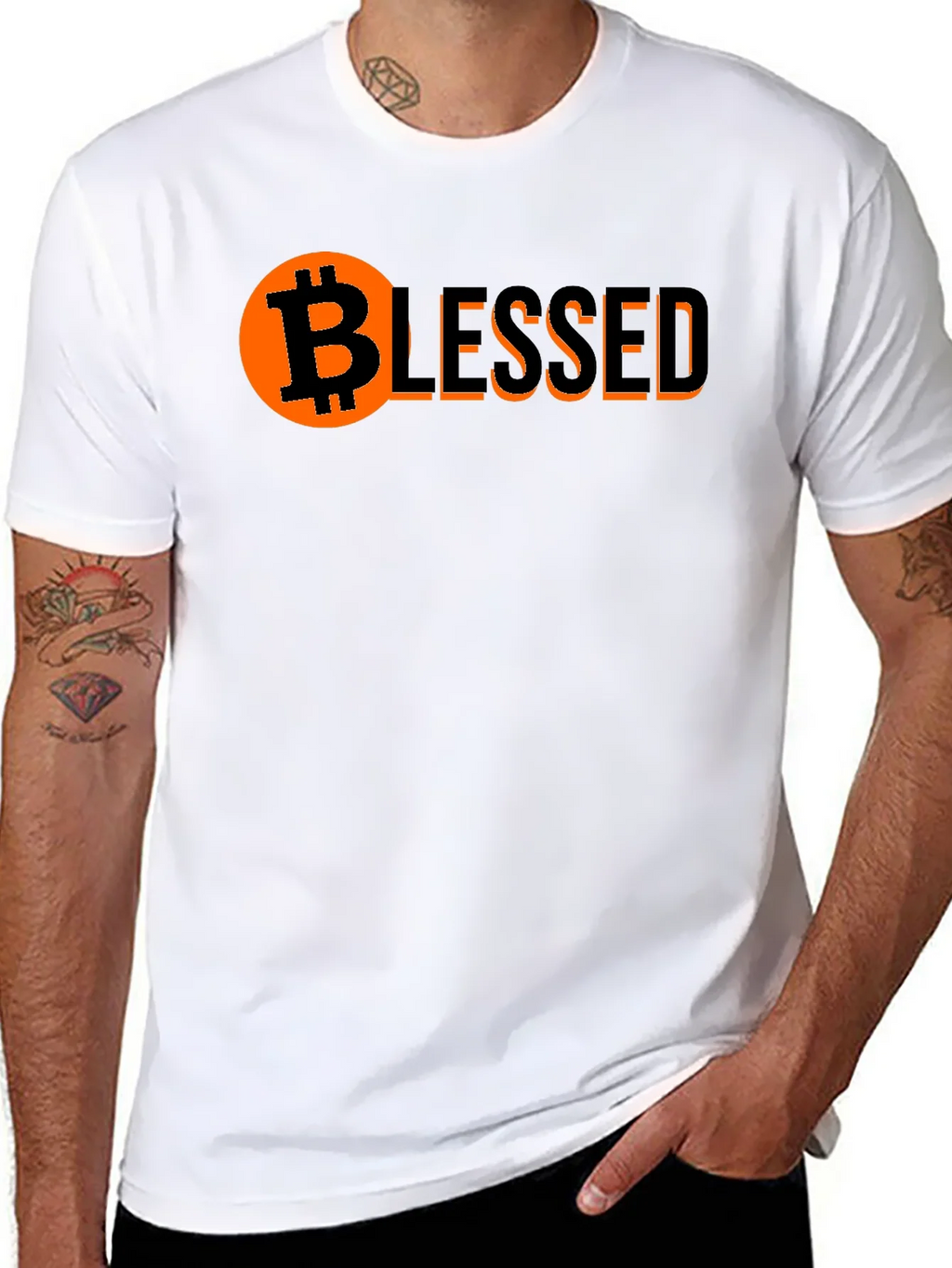 Blessed Bitcoin T-Shirt product image 7