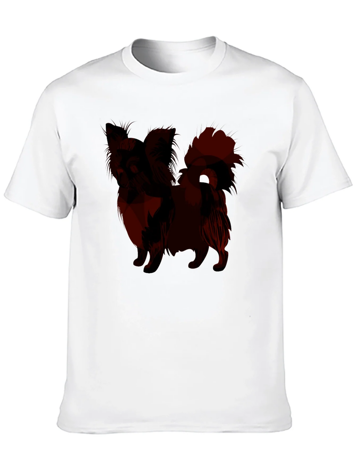 Mens Black T-Shirt with Dog Graphic product image 9