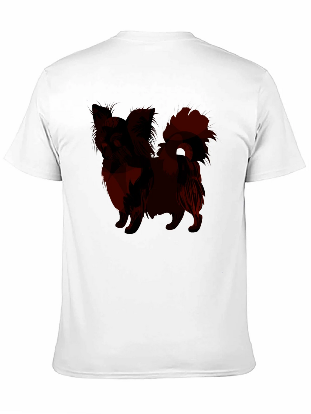 Mens Black T-Shirt with Dog Graphic product image 10