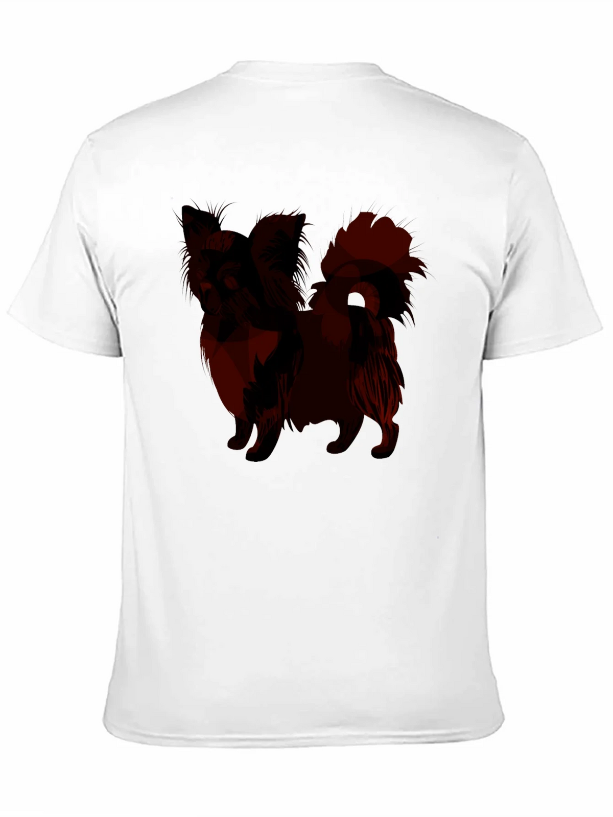 Mens Black T-Shirt with Dog Graphic product image 10