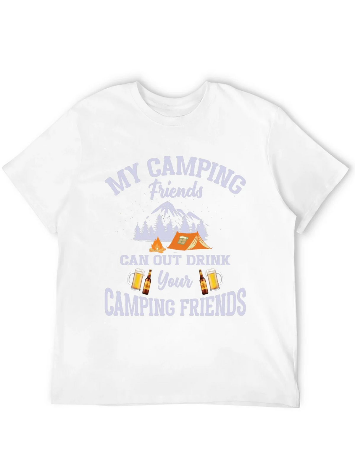Camping Friends Drink Out T-Shirt product image 11