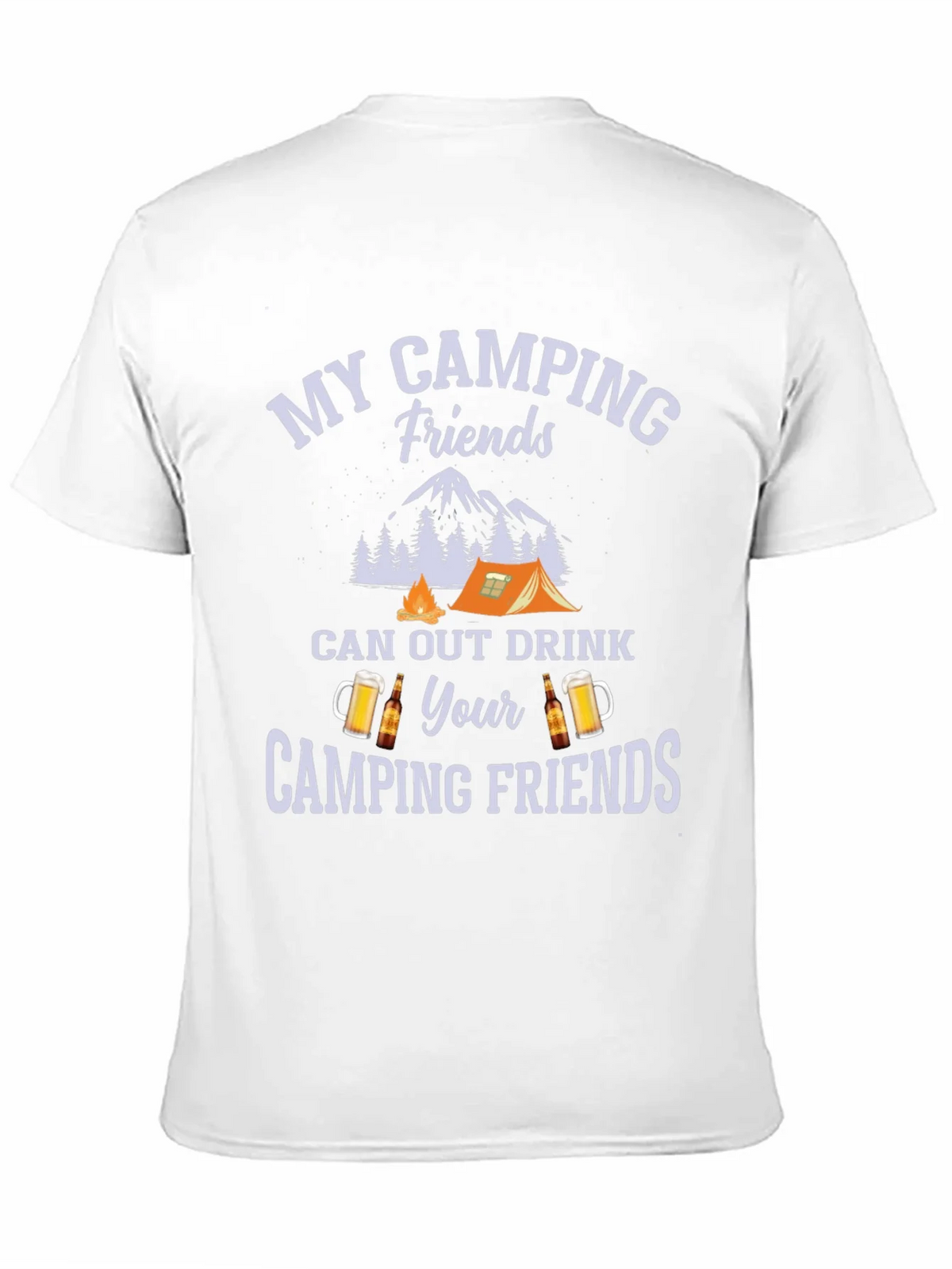 Camping Friends Drink Out T-Shirt product image 10