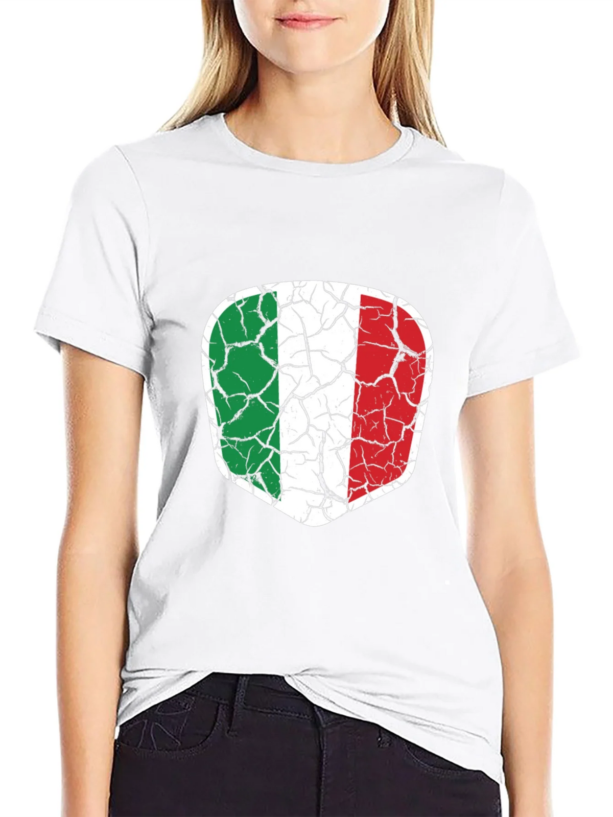 Italy Flag Distressed T-Shirt - Italian Pride Tee product image 8