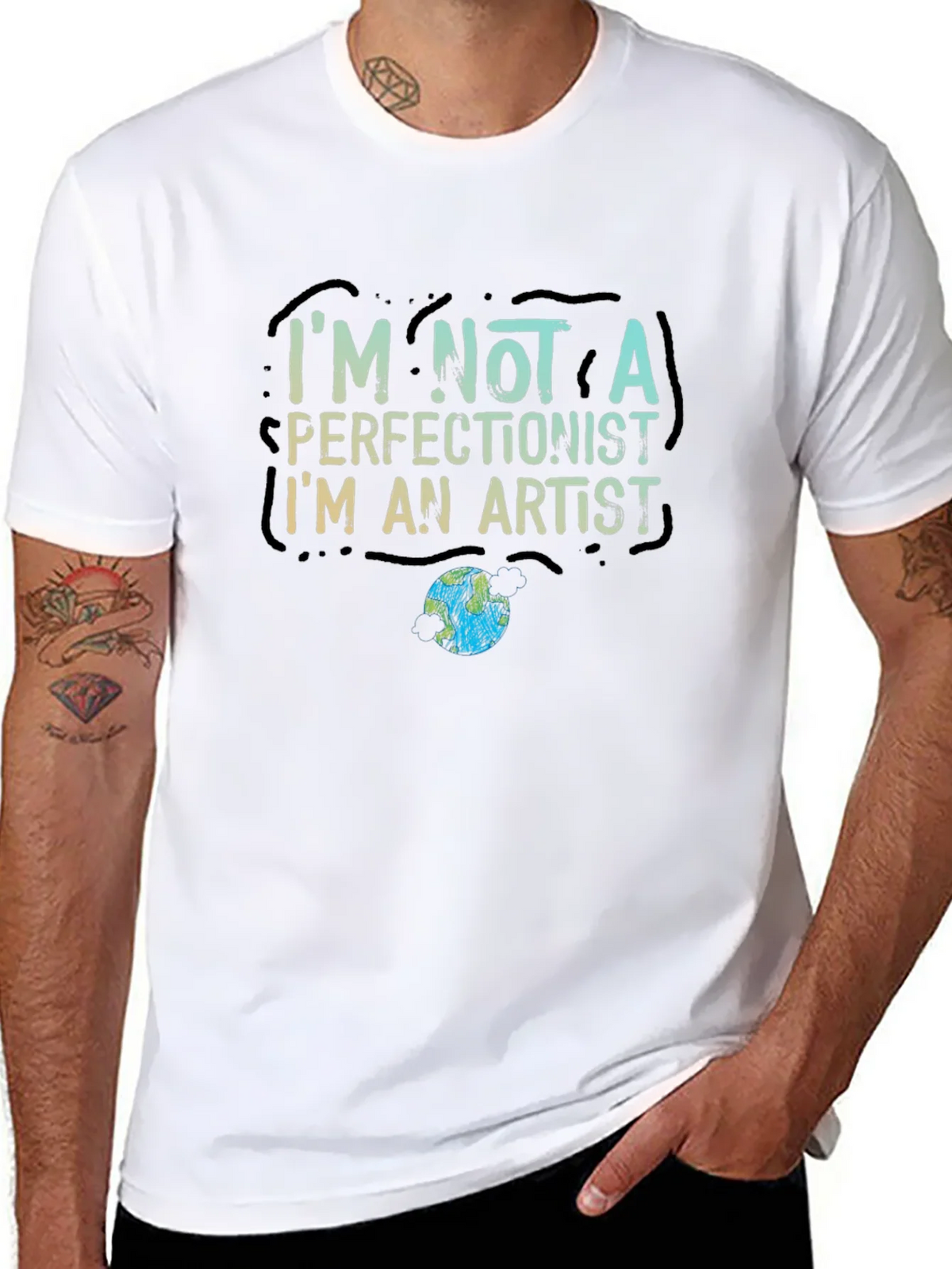 Im Not a Perfectionist Im an Artist T-Shirt product image 7