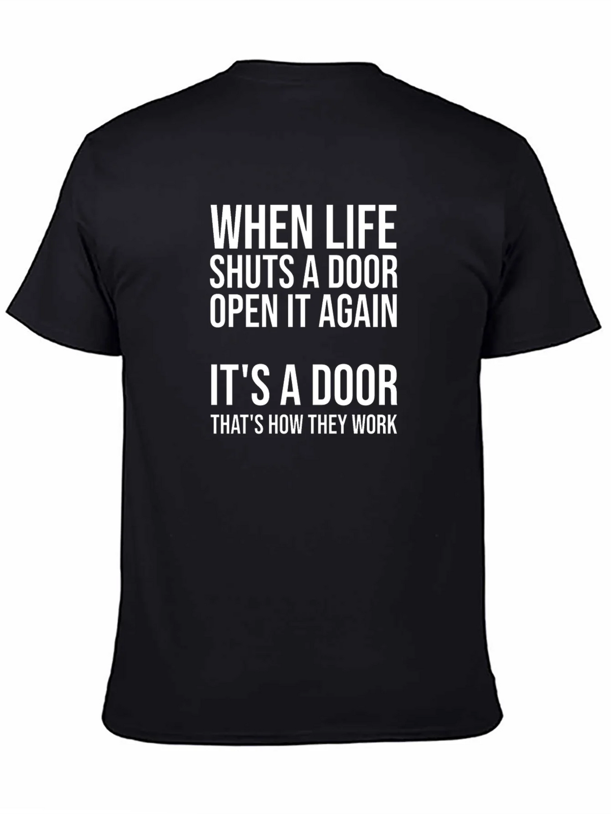 Humorous Its a Door Graphic T-Shirt product image 4