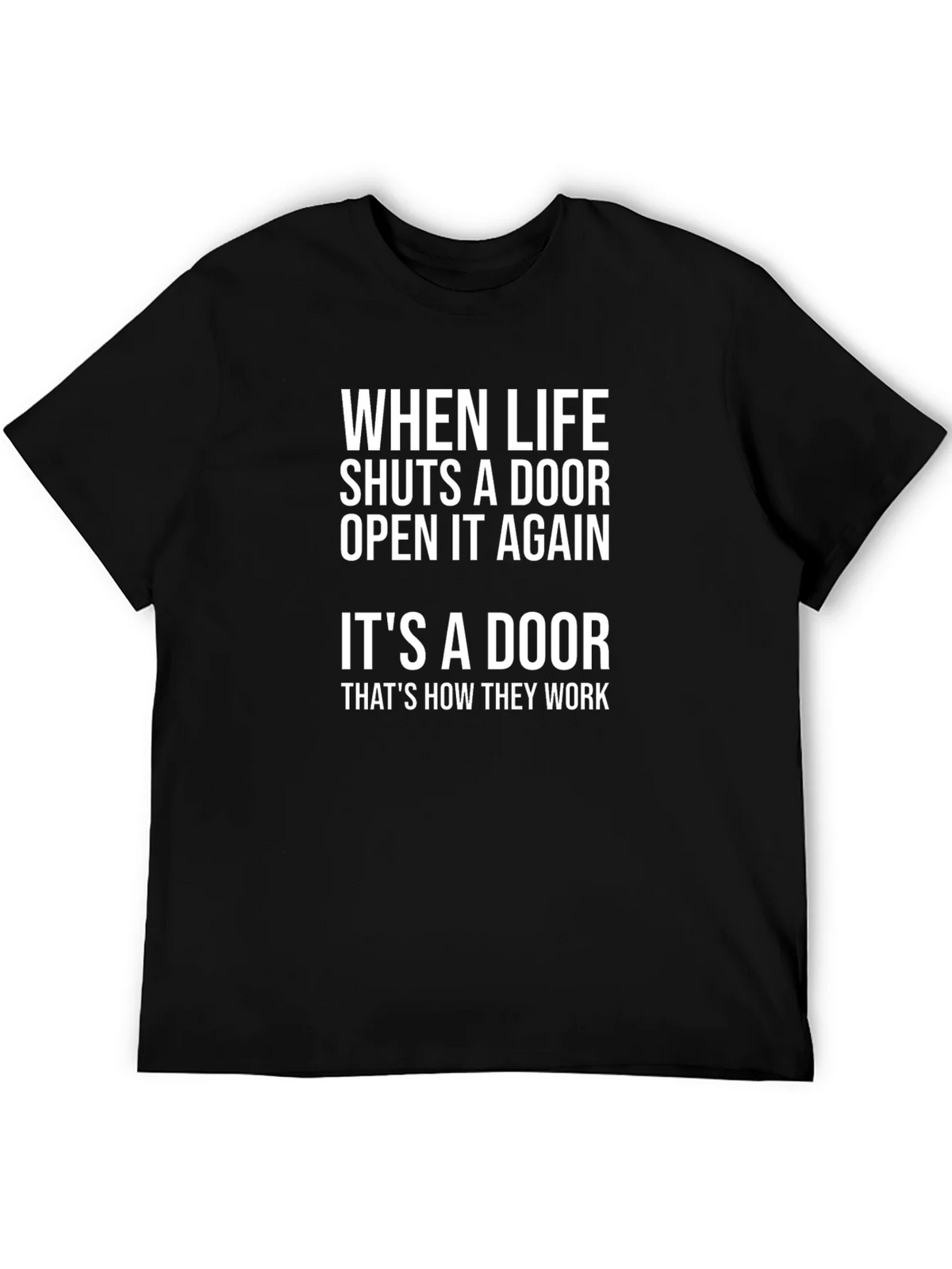 Humorous Its a Door Graphic T-Shirt product image 5