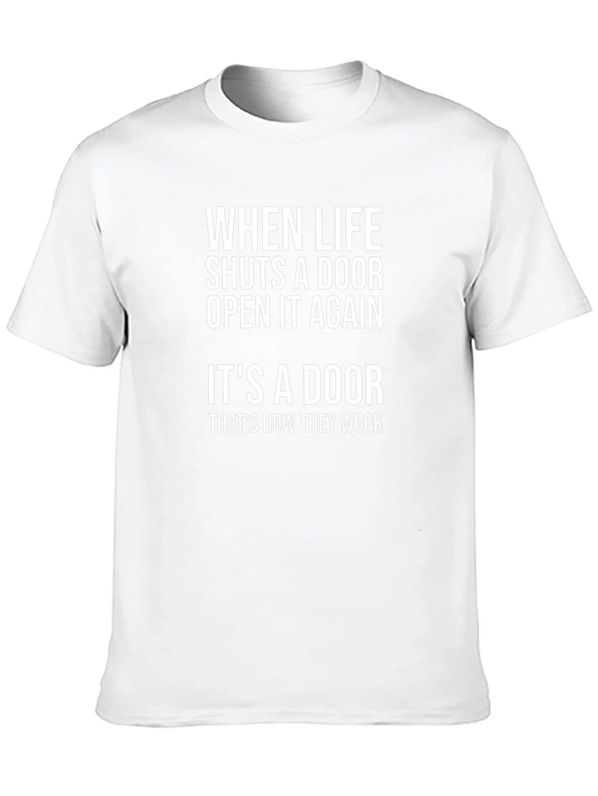 Humorous Its a Door Graphic T-Shirt product image 9