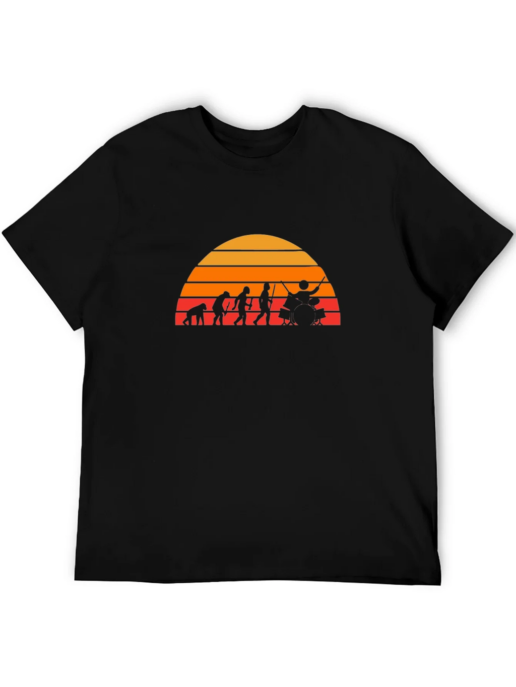 Drummer Evolution T-Shirt - Black product image 5