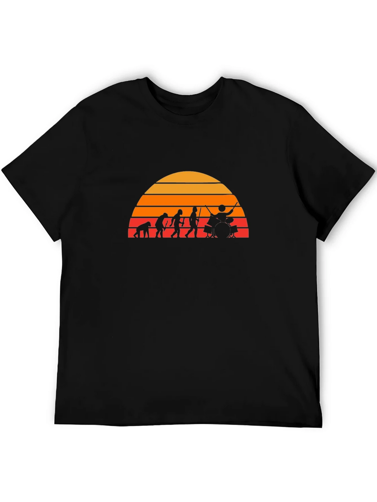 Drummer Evolution T-Shirt - Black product image 5