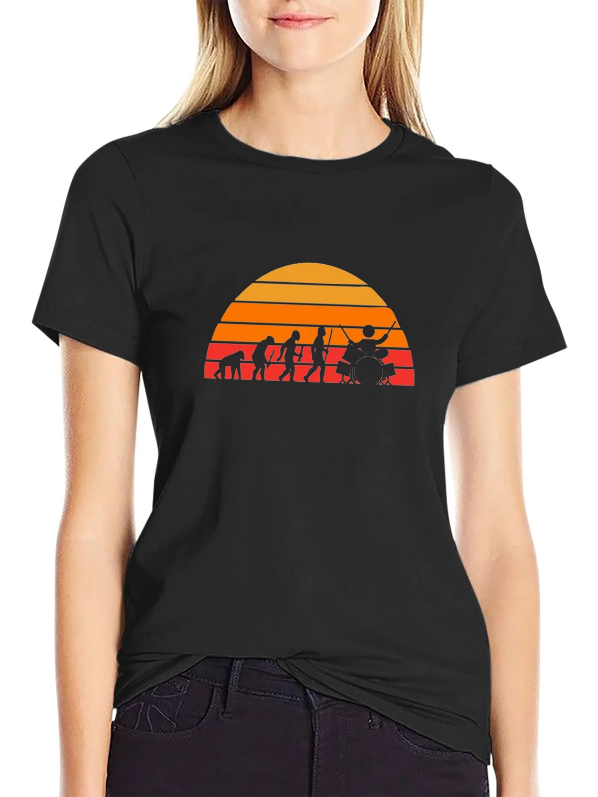 Drummer Evolution T-Shirt - Black product image 2