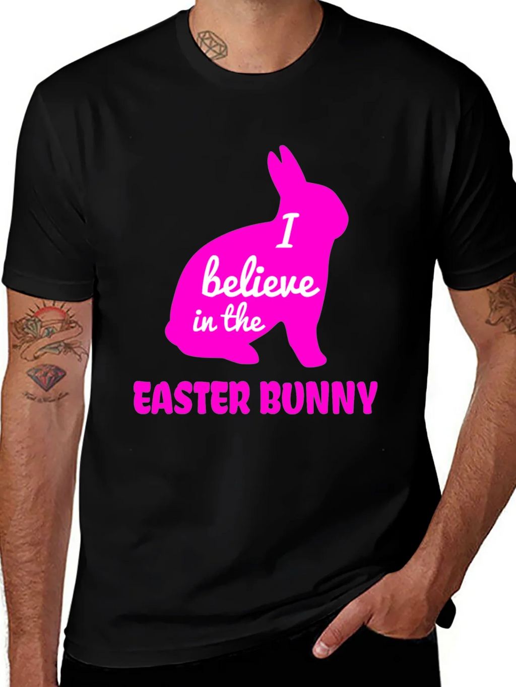 I Believe in the Easter Bunny T-Shirt product image 1