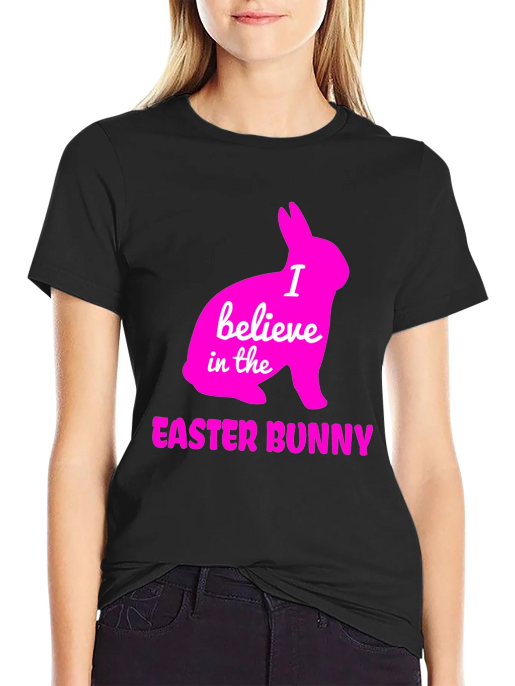 I Believe in the Easter Bunny T-Shirt product image 2