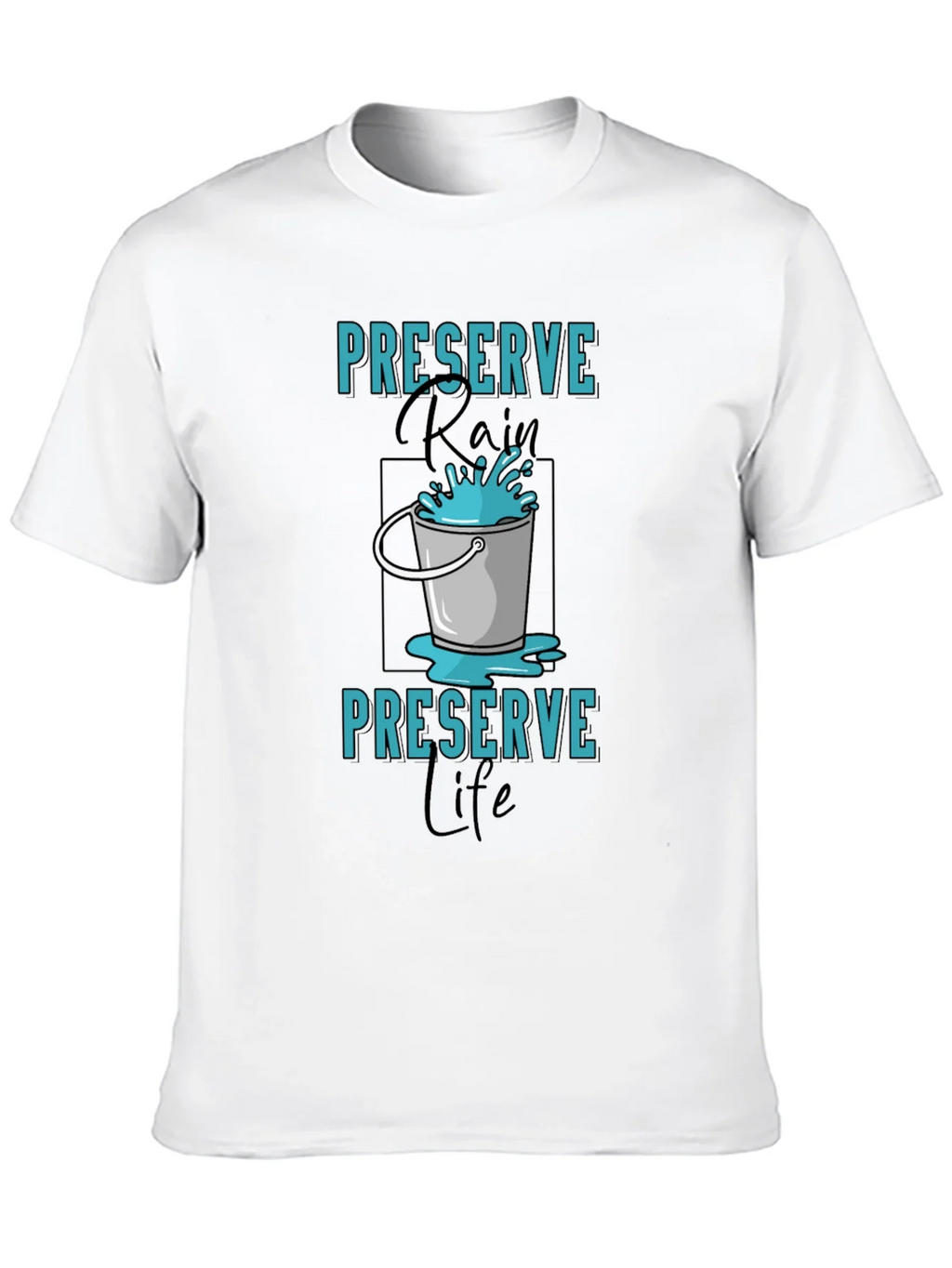Preserve Rain T-Shirt - Environmental Awareness Tee product image 9