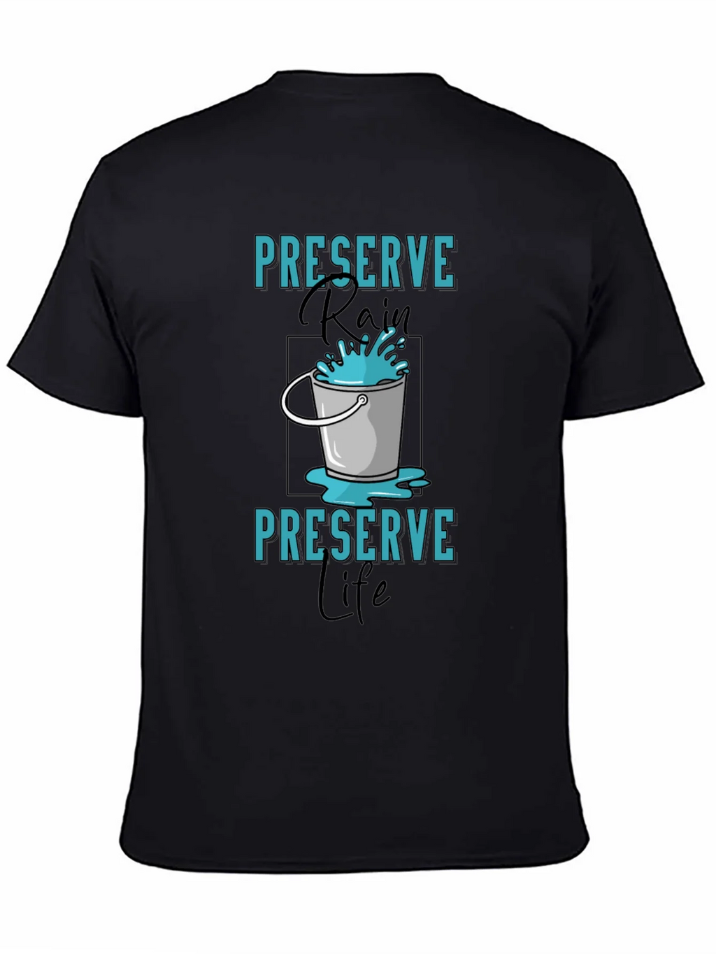 Preserve Rain T-Shirt - Environmental Awareness Tee product image 4
