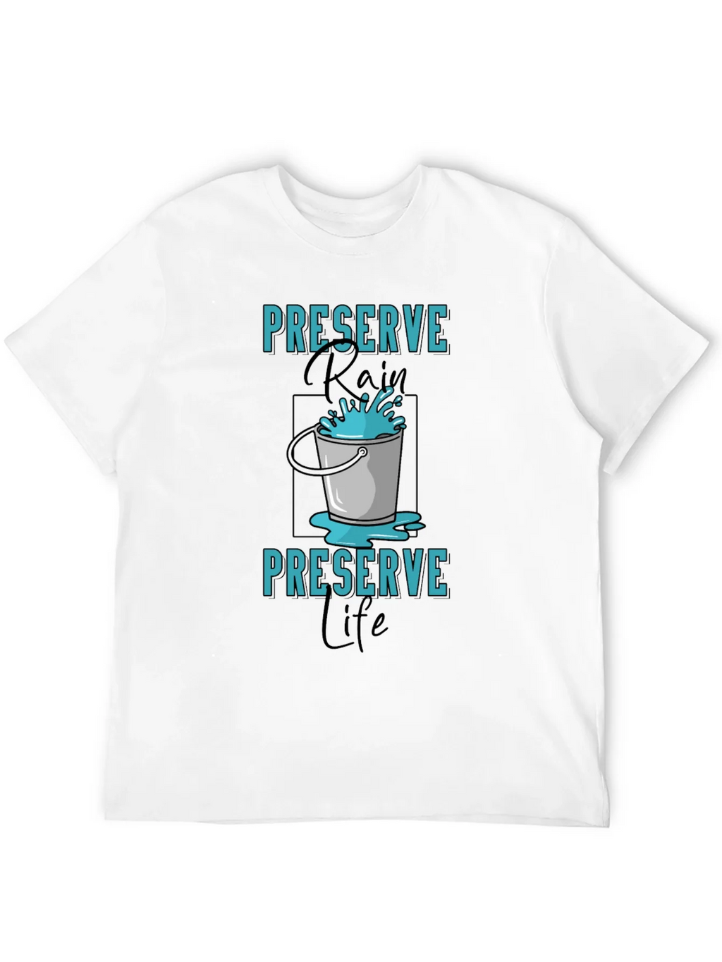 Preserve Rain T-Shirt - Environmental Awareness Tee product image 11