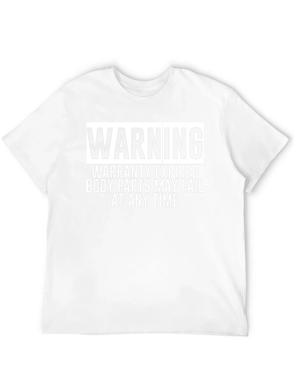 Warning: Warranty Expired Funny Graphic Tee product image 11