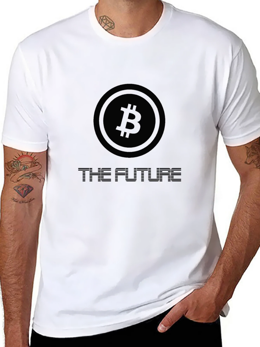 Bitcoin: The Future T-Shirt - Crypto Tee product image 5