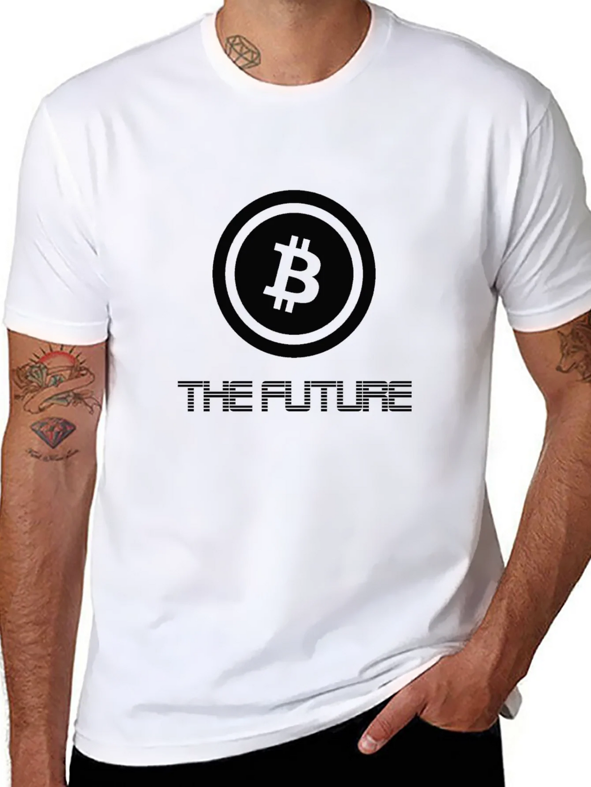Bitcoin: The Future T-Shirt - Crypto Tee product image 5