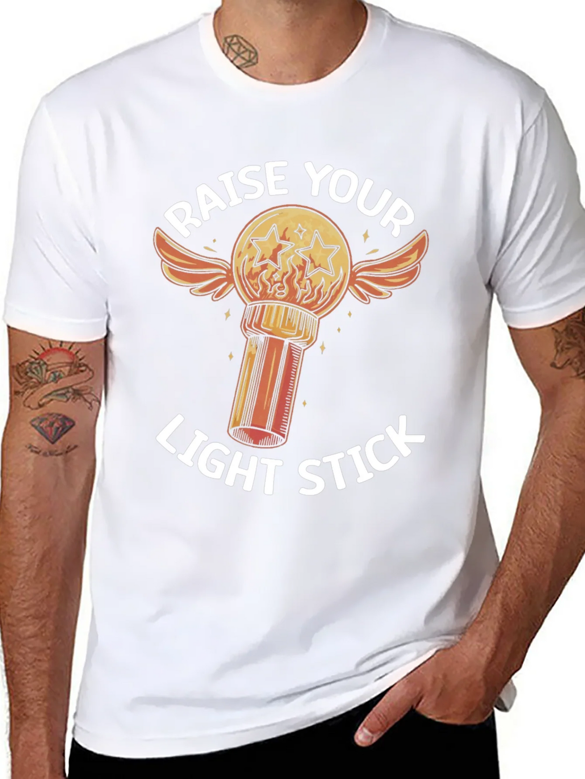 Raise Your Light Stick T-Shirt product image 6