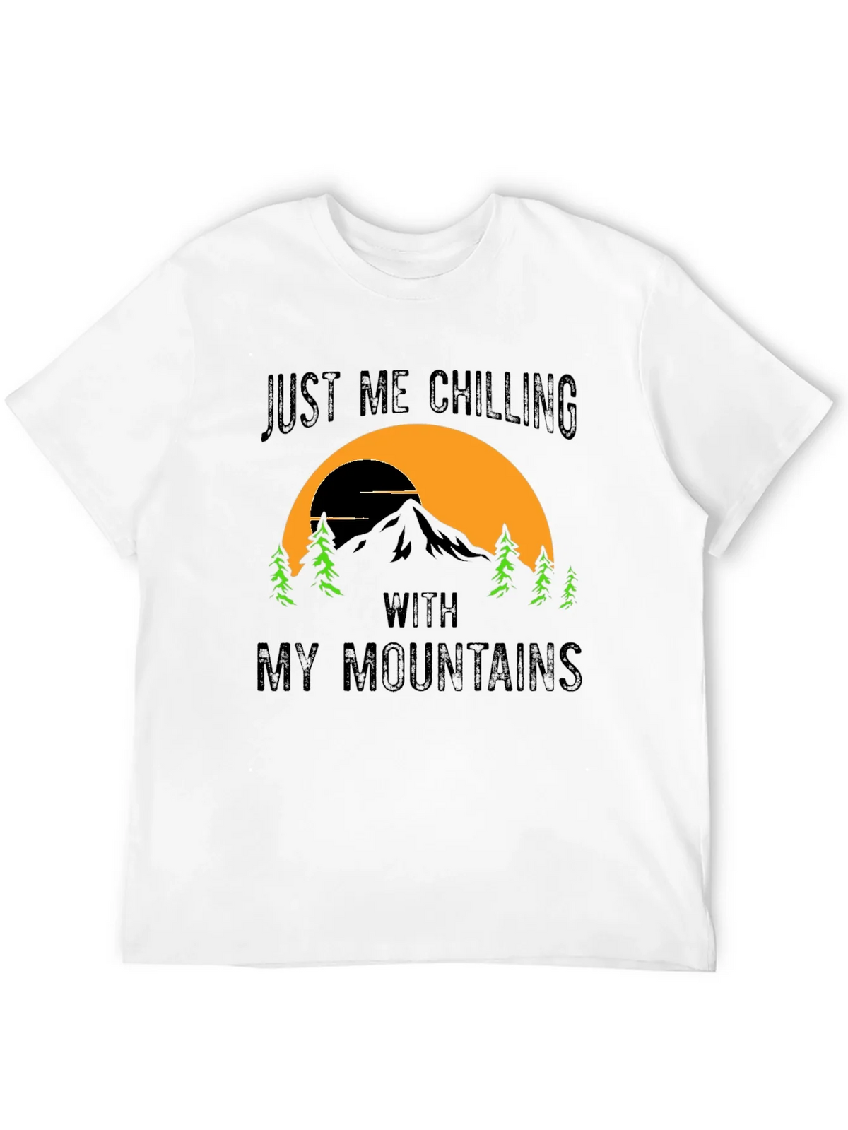 Chilling With My Mountains Graphic Tee product image 11