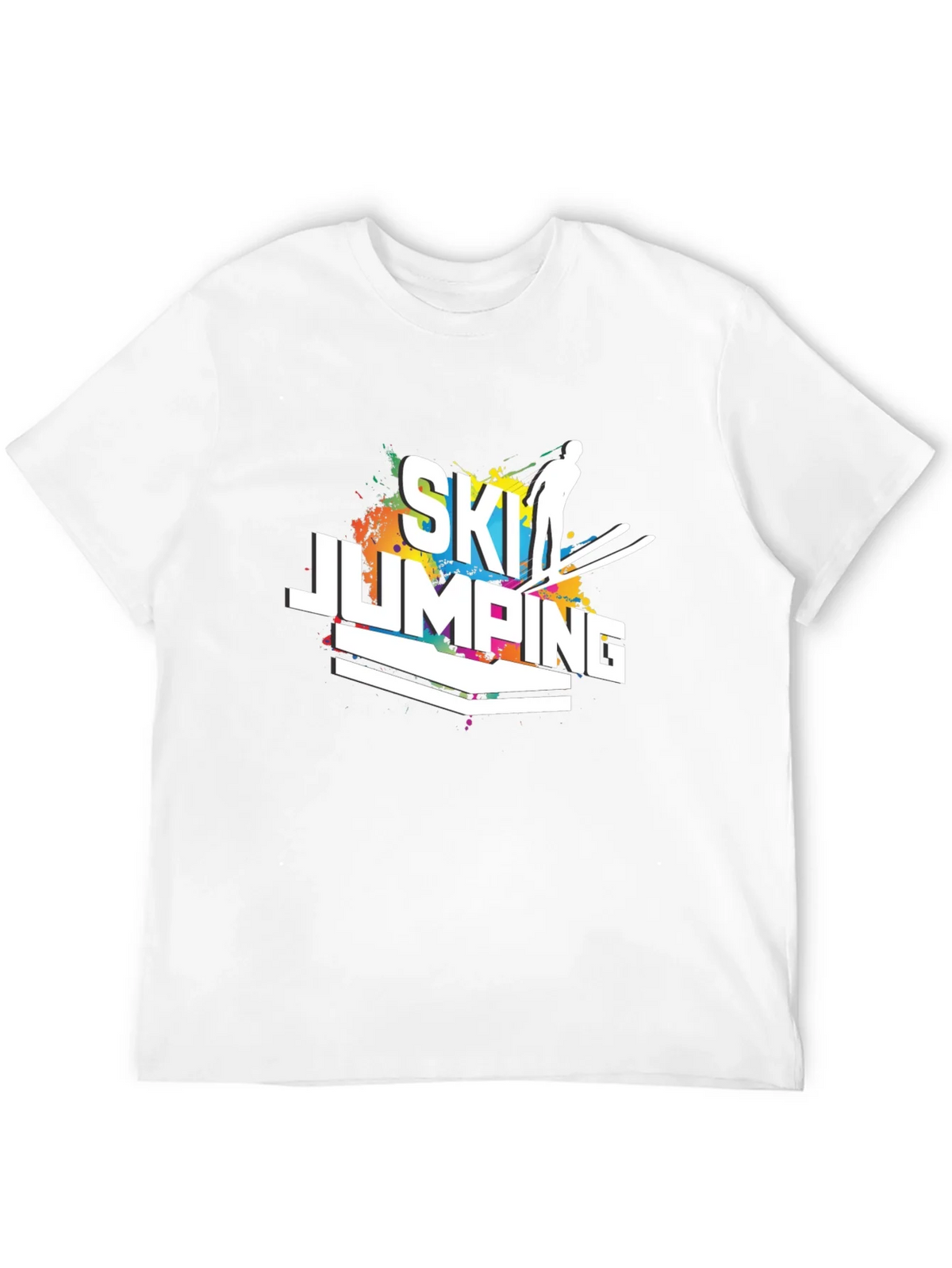 Ski Jumping Graphic Tee - Mens Black T-Shirt product image 11