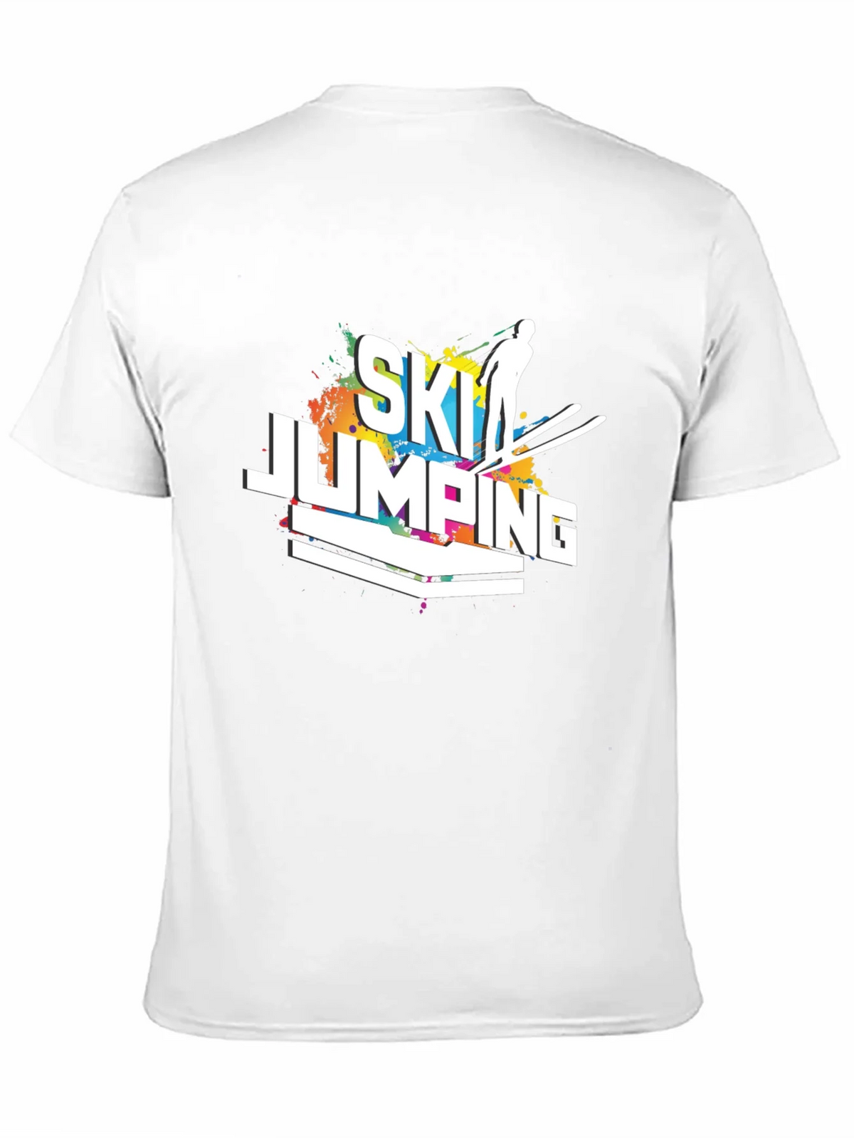 Ski Jumping Graphic Tee - Mens Black T-Shirt product image 10