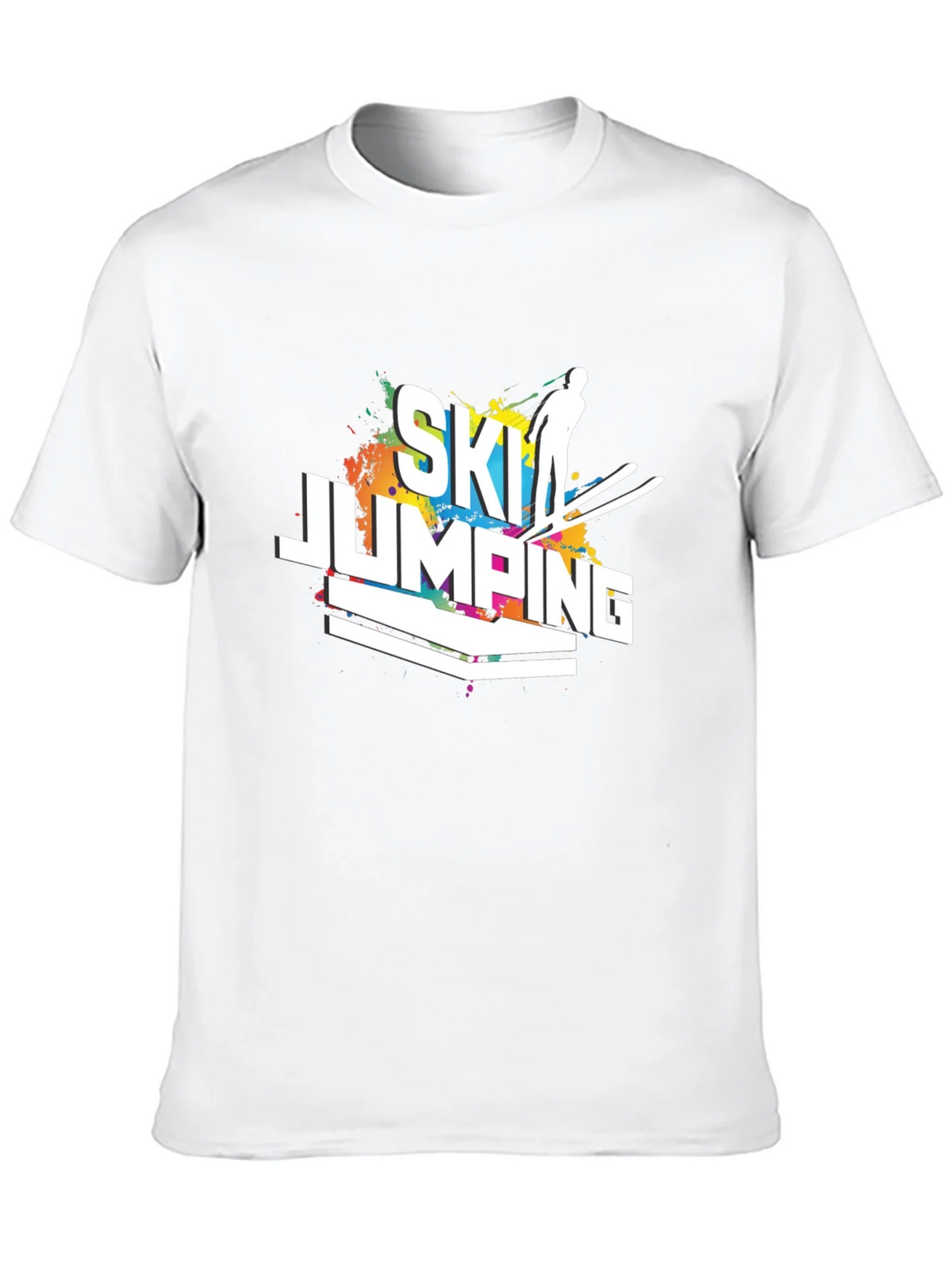 Ski Jumping Graphic Tee - Mens Black T-Shirt product image 9