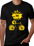 Time to Travel Bicycle Graphic Tee product image 1