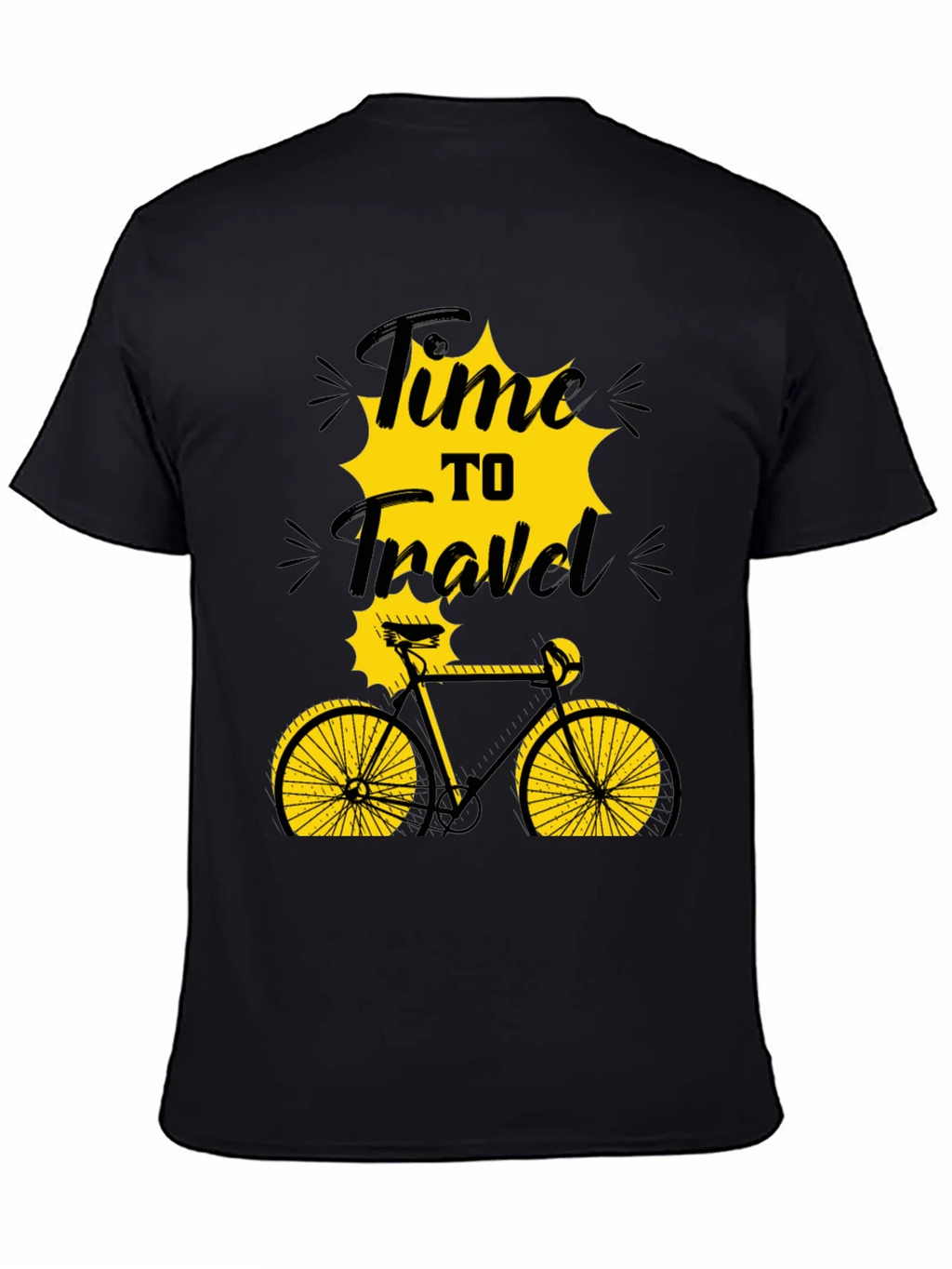 Time to Travel Bicycle Graphic Tee product image 4