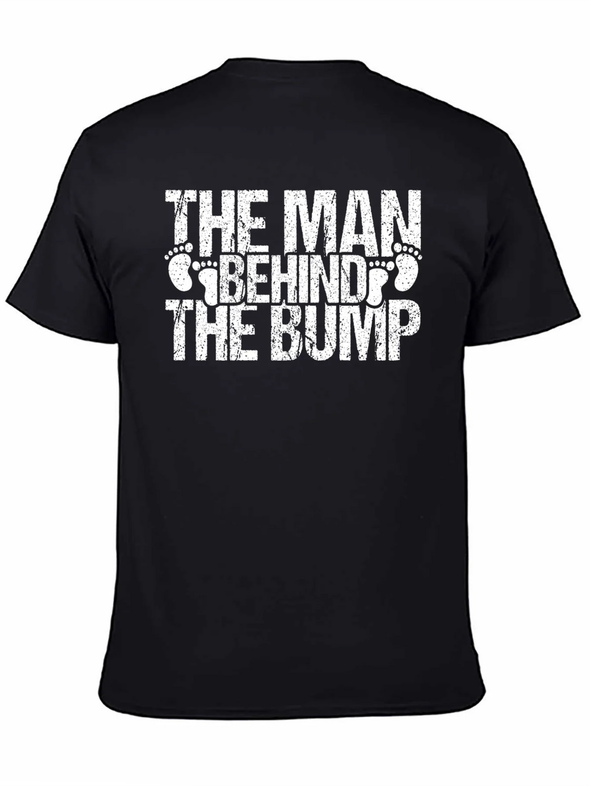 The Man Behind Bump Graphic Tee - Dad To Be Shirt product image 4