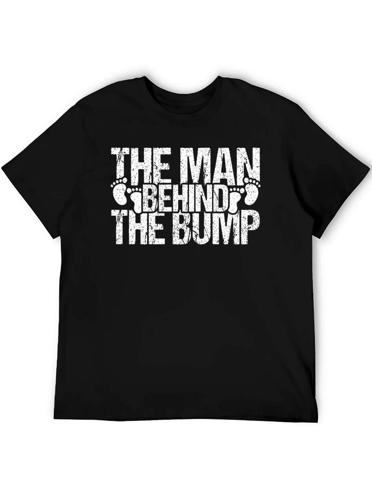 The Man Behind Bump Graphic Tee - Dad To Be Shirt product image 5