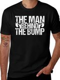 The Man Behind Bump Graphic Tee - Dad To Be Shirt product image 1