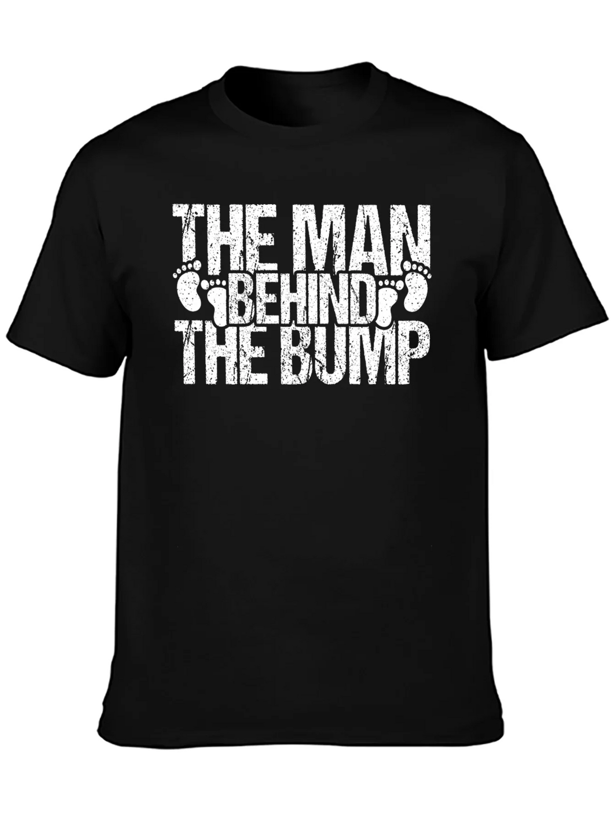 The Man Behind Bump Graphic Tee - Dad To Be Shirt product image 3