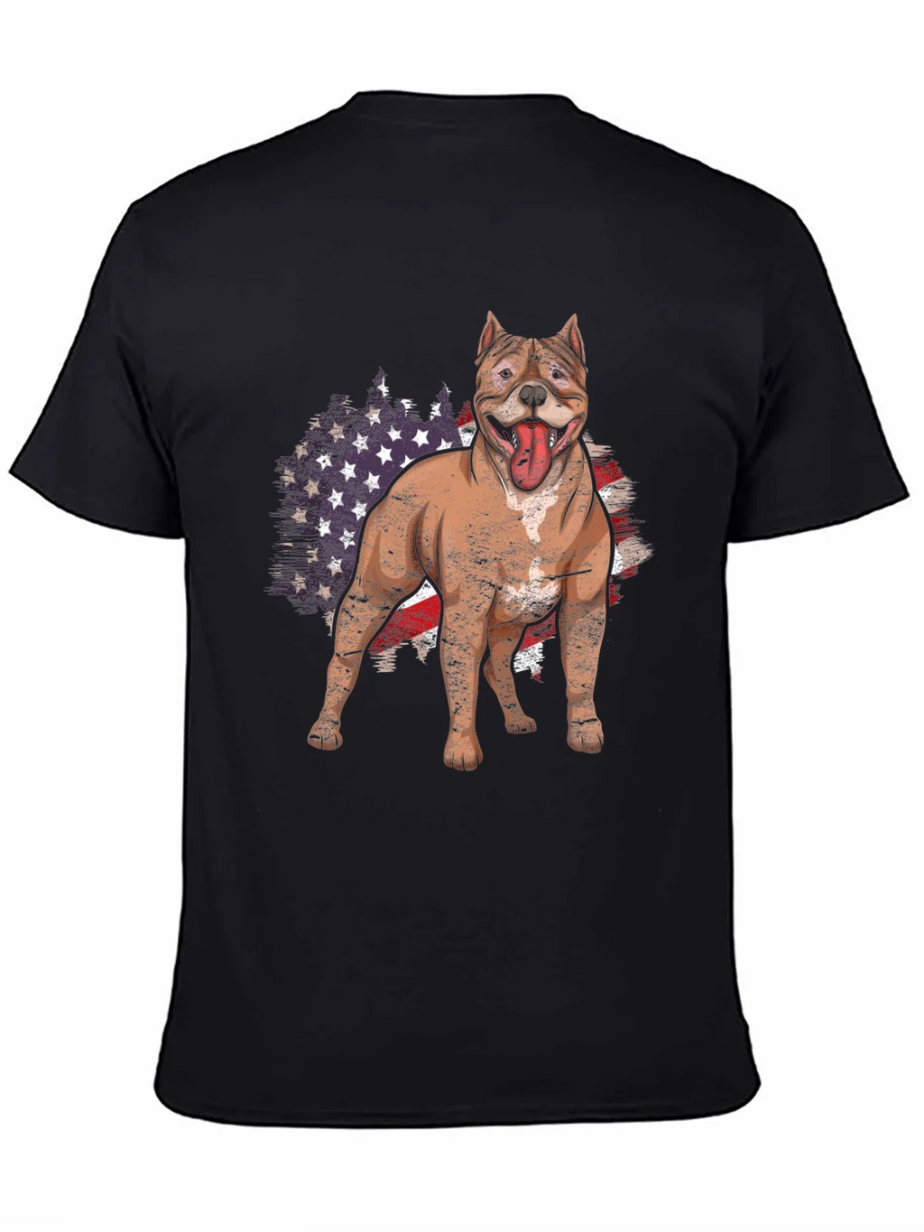 American Pitbull Dog Graphic Tee product image 4