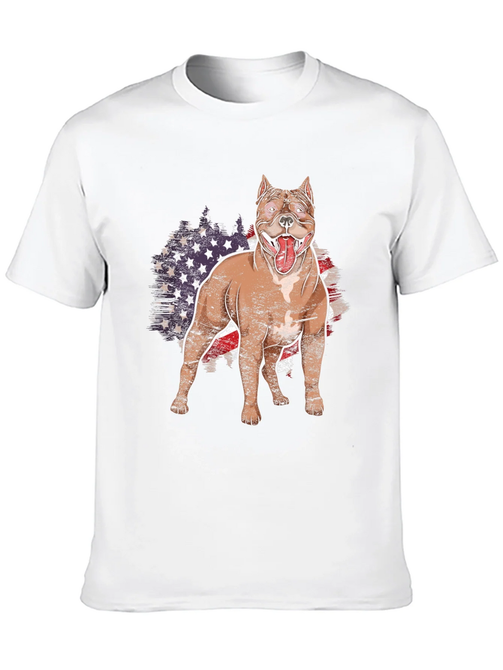 American Pitbull Dog Graphic Tee product image 9