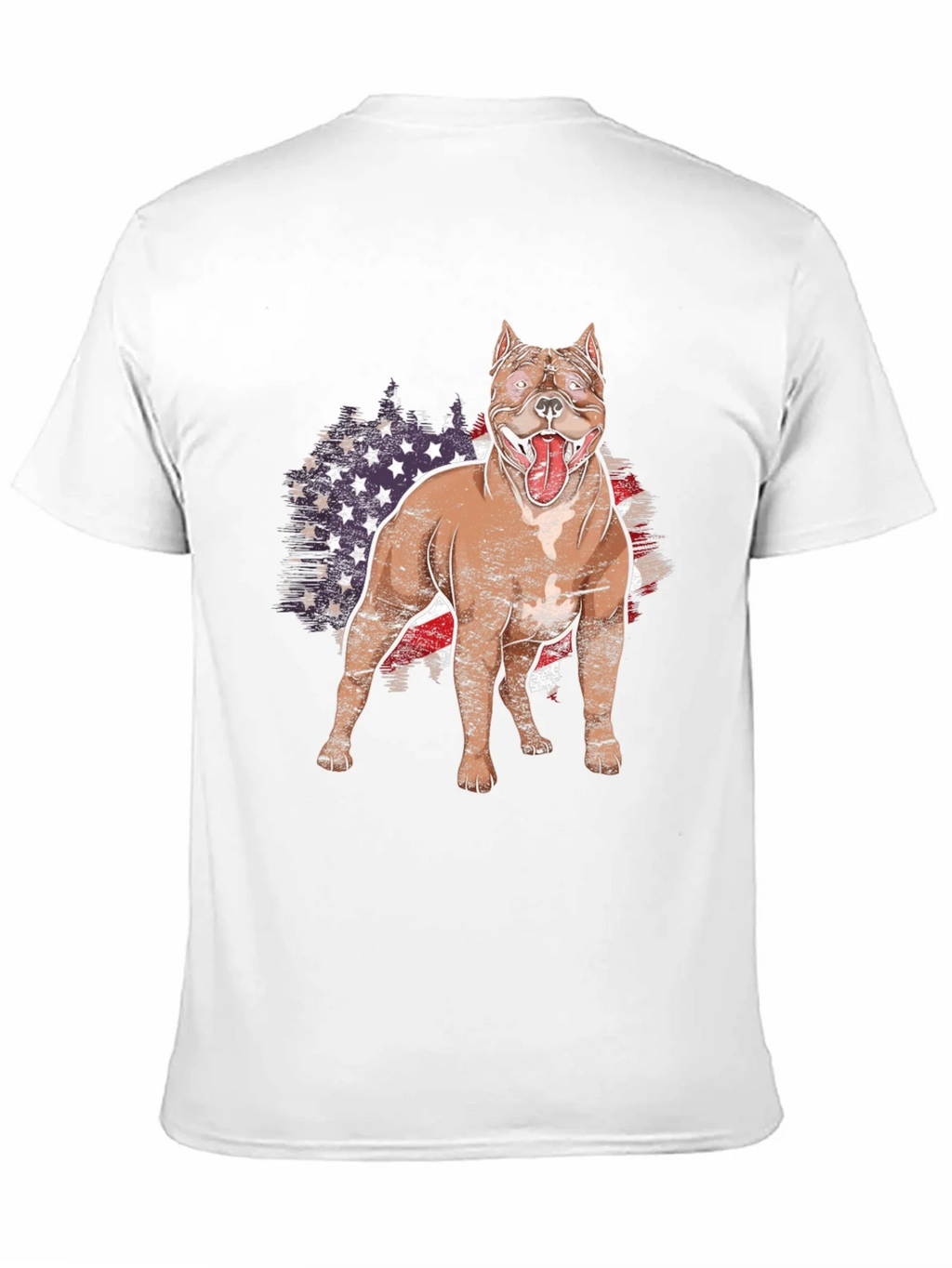 American Pitbull Dog Graphic Tee product image 10