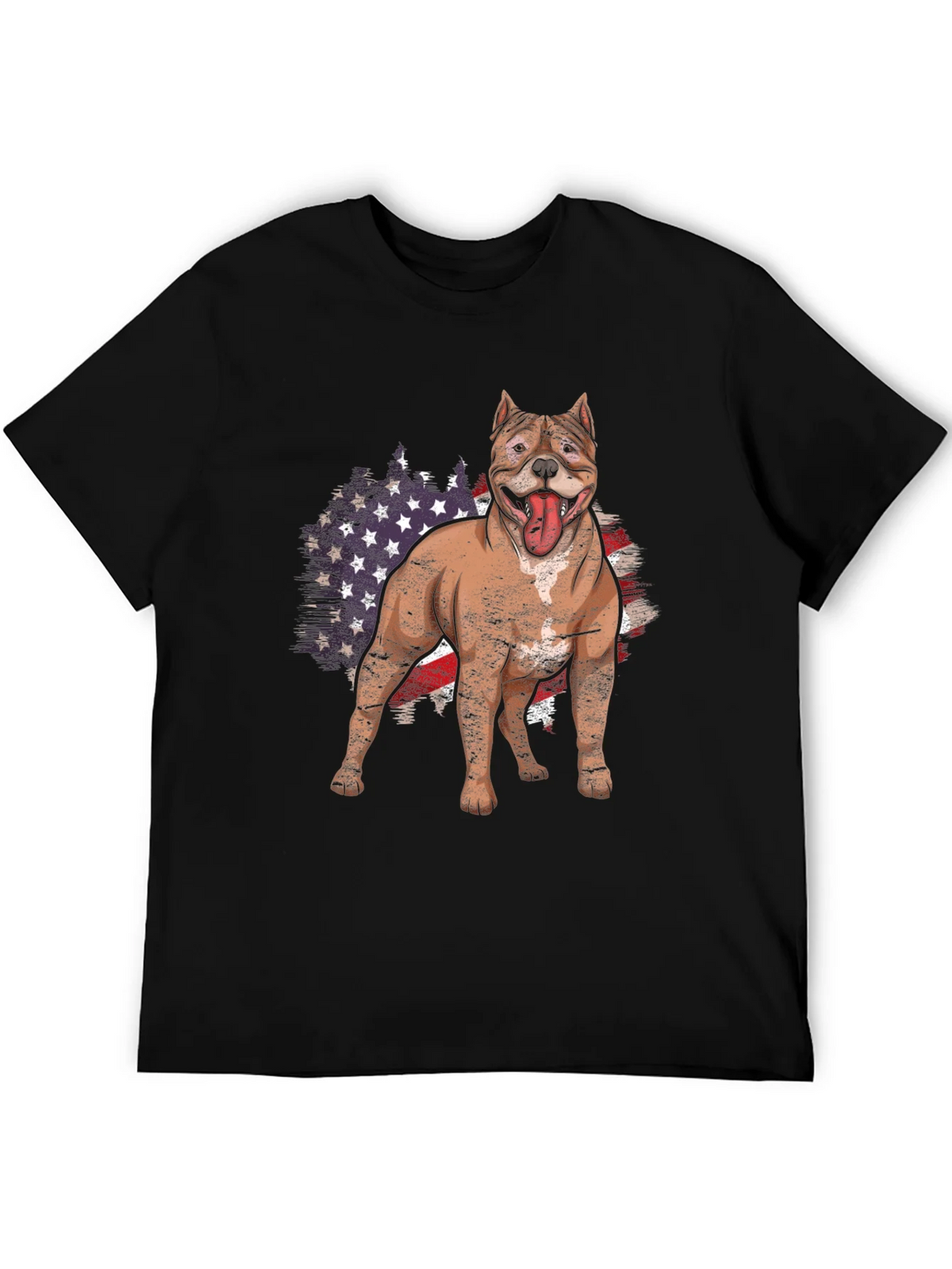 American Pitbull Dog Graphic Tee product image 5
